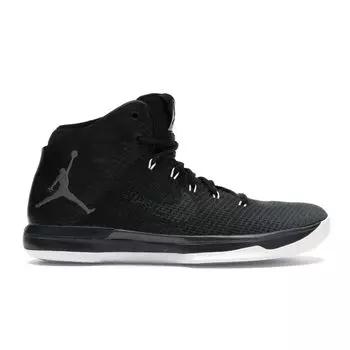 Мужские кроссовки Air Jordan 31 Black Cat антрацит-белый 845037-010