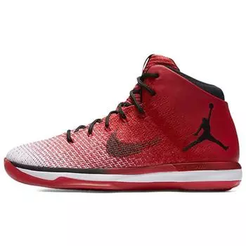 Мужские кроссовки Air Jordan 31 Chicago Красный университетский-красный черно-белый 845037-600
