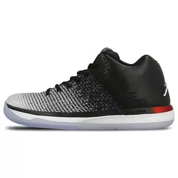 Мужские кроссовки Air Jordan 31 Low Quai 54 Черный Белый Белый-Черный-Университет-Красный 921195-154