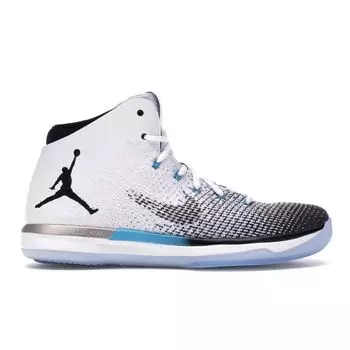 Мужские кроссовки Air Jordan 31 N7 Белый Черный Черный-Темно-Бирюзовый-Белый 854272-003