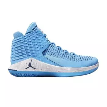 Мужские кроссовки Air Jordan 32 UNC синие, университетские, темно-синие, AA1253-401