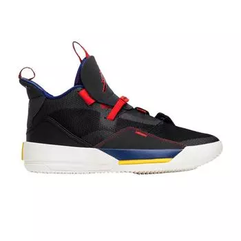 Мужские кроссовки Air Jordan 33 Tech Pack Черный Черный-Темно-Дымчатый-Серый-Парус BV5072-001