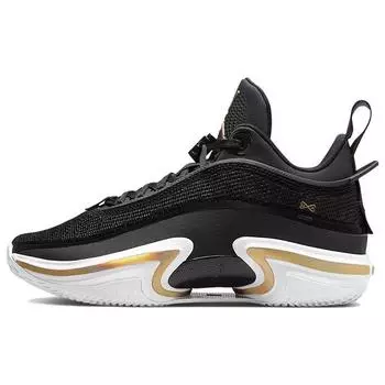 Мужские кроссовки Air Jordan 36 Low PF DMP Черный металлик-золотой белый DH0832-071 40.5