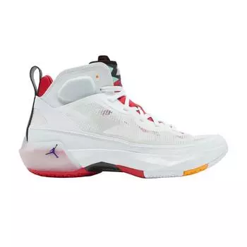 Мужские кроссовки Air Jordan 37 Hare белые светло-серебристые черные DD6958-160 43
