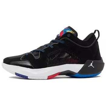 Мужские кроссовки Air Jordan 37 Low Nothing But Net черно-белые университетски-красные DQ4122-061 41