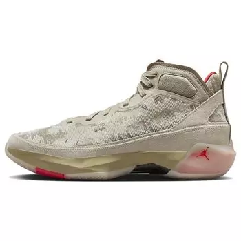 Мужские кроссовки Air Jordan 37 Premium Rattan Brown Limestone Black FD6721-200 45