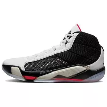 Мужские кроссовки Air Jordan 38 Fundamental Белый Черный Сирена-Красный DZ3356-106 45