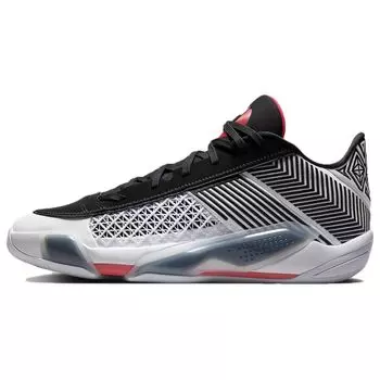 Мужские кроссовки Air Jordan 38 Low PF Fundamental 2.0 Белый Сирена-Красный Черный FD2325-101 44.5