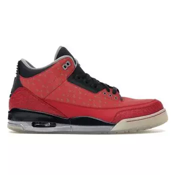 Мужские кроссовки Air Jordan 3 Retro Doernbecher 2013 Red Varsity-Red Metallic-Silver-Black 437536-600