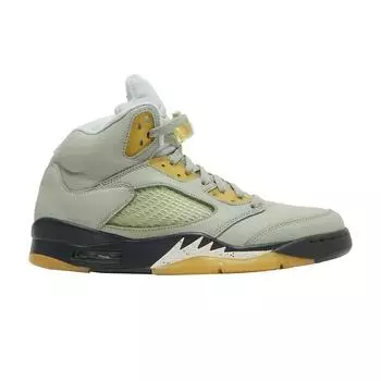 Мужские кроссовки Air Jordan 5 Retro Jade Horizon Зеленый Светло-Серебристый Антрацит DC7501-300 42.5
