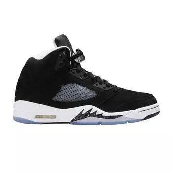Мужские кроссовки Air Jordan 5 Retro Oreo 2021 черно-белые прохладно-серые CT4838-011 40.5