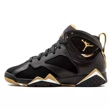 Мужские кроссовки Air Jordan 7 Retro Golden Moments Черный Металлик-Золото-Белый 304775-030