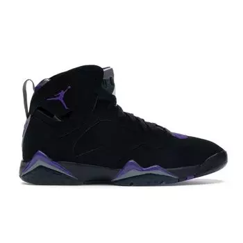 Мужские кроссовки Air Jordan 7 Retro Ray Allen PE Черный Fierce-Purple-Dark-Grey-Steel 304775-053