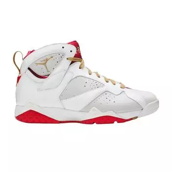 Мужские кроссовки Air Jordan 7 Retro Year Of The Rabbit Silver Light-Silver Metallic-Gold 459873-005