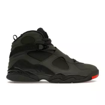 Мужские кроссовки Air Jordan 8 Retro Take Flight Green Sequoia Black-Wolf-Grey-Max-Orange 305381-305