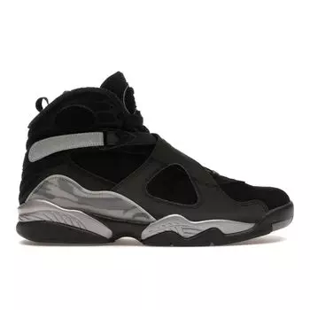 Мужские кроссовки Air Jordan 8 Retro Winterized Gunsmoke черный металлик-серебристый FD1334-001 45