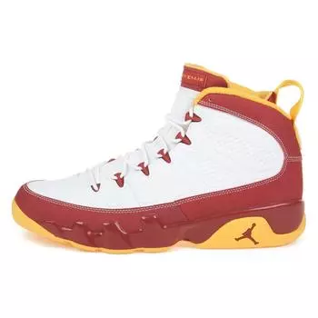 Мужские кроссовки Air Jordan 9 Retro Bentley Crawfish Ellis White Dark-Cayenne-Unvrsty-Gold 302370-140