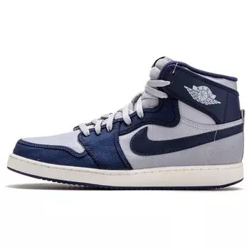 Мужские кроссовки Air Jordan AJKO High Georgetown Серые прохладно-серые полуночно-темно-синие 638471-006