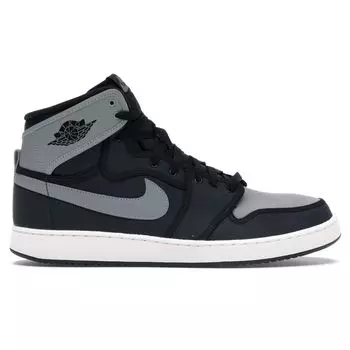 Мужские кроссовки Air Jordan AJKO Retro Hi Shadow Black Shadow-серо-белые 638471-003