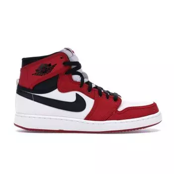 Мужские кроссовки Air Jordan AJKO Retro Hi Chicago красные, белые, черные, для тренажерного зала, красные 638471-101