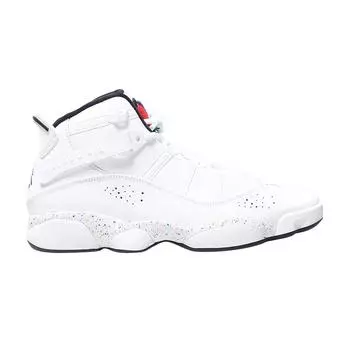 Мужские кроссовки Air Jordan Jordan 6 Rings Paint Splatter Белый белый черный-каньон-золотой 322992-100