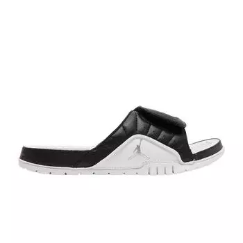 Мужские кроссовки Air Jordan Jordan Hydro 12 Premium Slide Playoff 2012 черные, университетские, красные, белые 351006-066