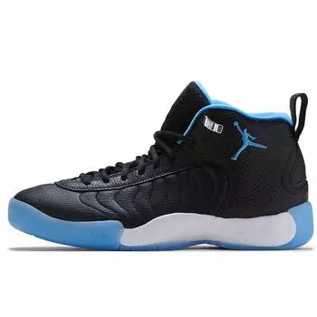 Мужские кроссовки Air Jordan Jordan Jumpman Pro UNC Bulls, черные, темно-красные, университетские, синие, металлик, серебристые CK0009-001