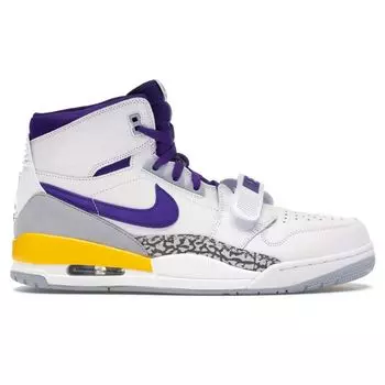 Мужские кроссовки Air Jordan Jordan Legacy 312 Lakers White Field-Purple-Amarillo AV3922-157 40.5
