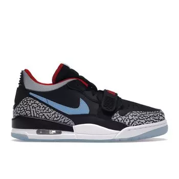 Мужские кроссовки Air Jordan Jordan Legacy 312 Low Chicago Flag Black Valour-Blue University-Red CD7069-004 45