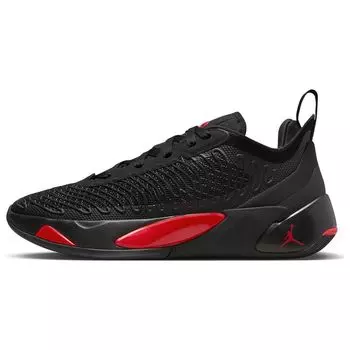 Мужские кроссовки Air Jordan Jordan Luka 1 PF Bred черные темно-серые университетские красные DQ6510-060