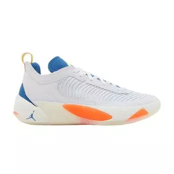 Мужские кроссовки Air Jordan Jordan Luka 1 Next Nature PF Habitat Серые футбольно-серые Темно-Марина-Синие DR9829-074 40
