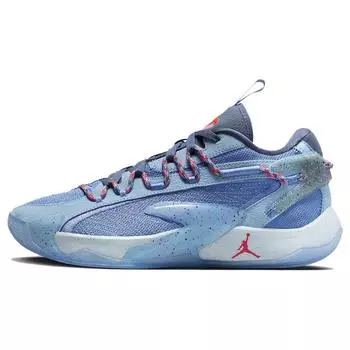 Мужские кроссовки Air Jordan Jordan Luka 2 PF Lake Bled синие полярные ярко-малиновые DX9034-400 41