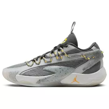 Мужские кроссовки Air Jordan Jordan Luka 2 PF Caves серые дымчато-серые лазерно-оранжевые DX9034-008 44.5