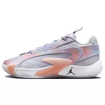 Мужские кроссовки Air Jordan Jordan Luka 2 Nebula фиолетовые футбольно-серые черные DX8733-005 43