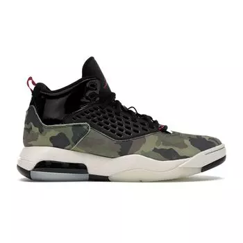 Мужские кроссовки Air Jordan Jordan Maxin 200 Camo зеленые средне-оливковые черные CD6107-200