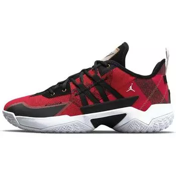 Мужские кроссовки Air Jordan Jordan One Take 2 PF Bred University-красный металлик-золотой черный CW2458-607 43