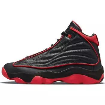 Мужские кроссовки Air Jordan Jordan Pro Strong Bred черные, университетский красный DC8418-006 42