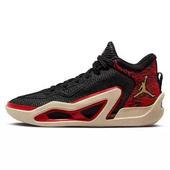 Мужские кроссовки Air Jordan Jordan Tatum 1 PF Zoo черные, университетский красный пляж DX6734-001 44.5