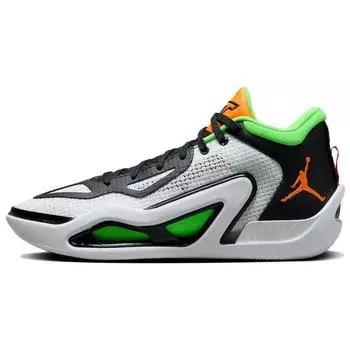Мужские кроссовки Air Jordan Jordan Tatum 1 Home Team белые полностью оранжевые черные DZ3324-108