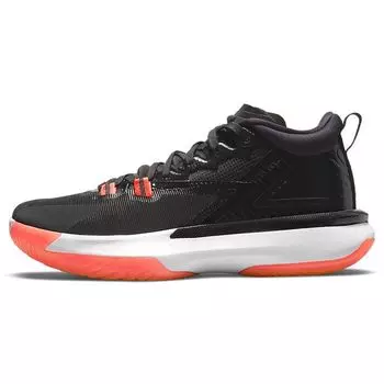 Мужские кроссовки Air Jordan Jordan Zion 1 PF Bloodline черно-белые ярко-малиновые DA3129-006 42.5