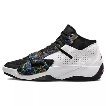 Мужские кроссовки Air Jordan Jordan Zion 2 PF Noah черные, белые, зеленые, DO9068-003 40.5