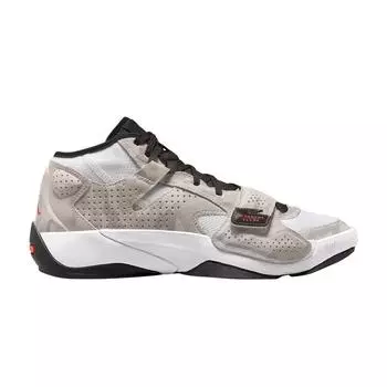 Мужские кроссовки Air Jordan Jordan Zion 2 PF Light Camo серо-белые Flash-Crimson FJ1212-106 41