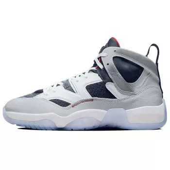 Мужские кроссовки Air Jordan Jumpman Two Trey Olympic сине-белые полуночно-темно-синие DO1925-101 41