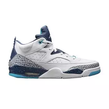 Мужские кроссовки Air Jordan Son of Mars Hornets White Midnight-Navy-Turquoise-Blue 580603-105