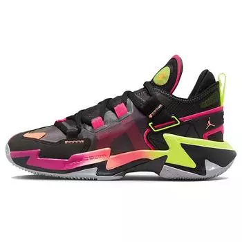 Мужские кроссовки Air JordanWhy Not Zer0.5 PF Raging Grace черные железно-серые волко-серые DO8966-002 42.5
