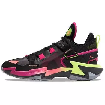 Мужские кроссовки Air JordanWhy Not Zer0.5 Raging Grace черные железно-серые волко-серые DO8965-002 42.5