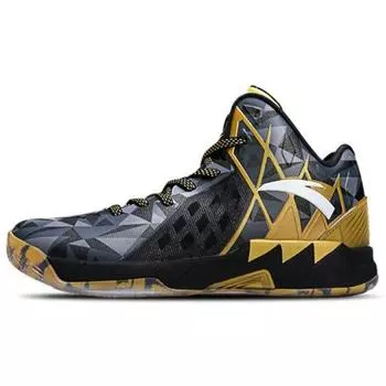 Мужские кроссовки Anta KT1 Obsidian Black Gold White 11631120-1 40