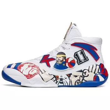 Мужские кроссовки Anta KT6 Rocco Белый Синий Красный 112211108-2 44.5