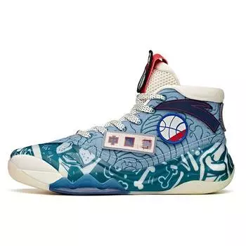 Мужские кроссовки Anta KT6 Youth Day Синие Белые Голубые 112121101-5 42.5