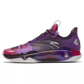 Мужские кроссовки Anta Kyrie Irving x Shock Wave 5 Pro Moon Purple Midnight-Plum Barriwinkle-Red 112411111S-1 40